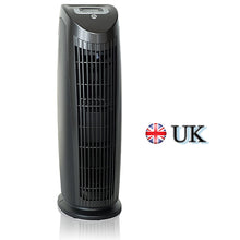 T500 Tower Air Purifier with HEPA-Pure Filter for Allergies and Dust (Brown, 1-Pack)