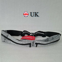 Akalas Running Belt - 2 pockets, No-Bounce Sweatproof Waist Pack Bag UK