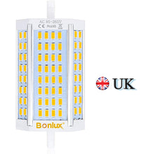 Bonlux 30W Dimmable R7s Linear LED Tube 118MM Cool White 6000K 200 Degrees Super Bright J Type J118 R7s LED Floodlight Bulb 200W Halogen Replacement (NO Fan)