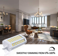 Bonlux 30W Dimmable R7s Linear LED Tube 118MM Cool White 6000K 200 Degrees Super Bright J Type J118 R7s LED Floodlight Bulb 200W Halogen Replacement (NO Fan)