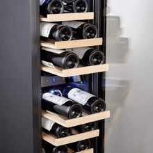 Kalamera Wine fridge,19 Bottle,65L,Freestanding Undercounter Cooler,2 Cooling Zones, stainless steel
