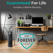 T500 Tower Air Purifier with HEPA-Pure Filter for Allergies and Dust (Brown, 1-Pack)