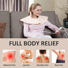 Hangsun Electric Heat Pad - Heating Pad For Neck Shoulder Pain Relief TP530 Washable Hot Therapy With 3 Heat Settings, Over-Heating Protection