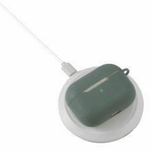 For AirPods Pro Charging Case Silicone Shockproof Protective Skin Midnight Green